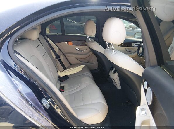 55SWF4JB0JU282254 2018 MERCEDES-BENZ C-CLASS Blue Vista de la etiqueta del VIN