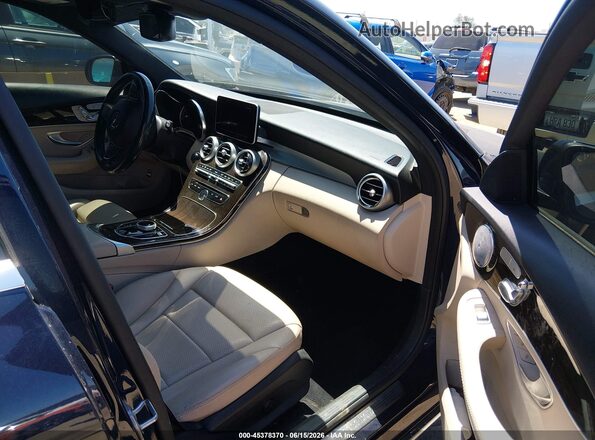 55SWF4JB0JU282254 2018 MERCEDES-BENZ C-CLASS Blue Vista interior delantera