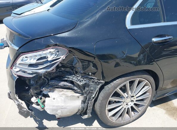 55SWF4JB1GU121873 2016 MERCEDES-BENZ C-CLASS Black Widok z przodu