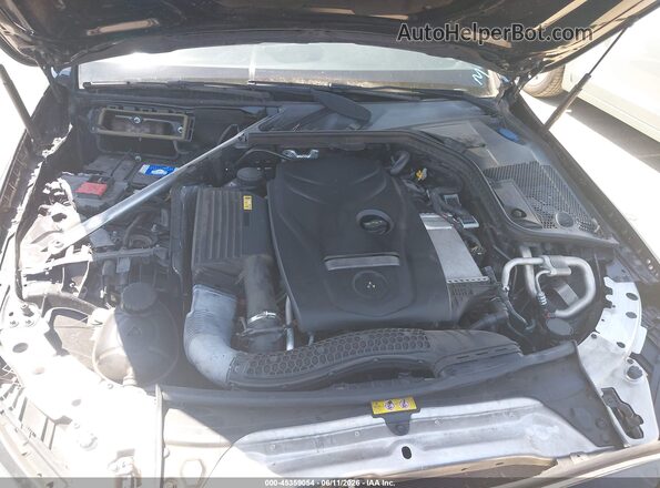 55SWF4JB1GU121873 2016 MERCEDES-BENZ C-CLASS Black Widok z tyłu