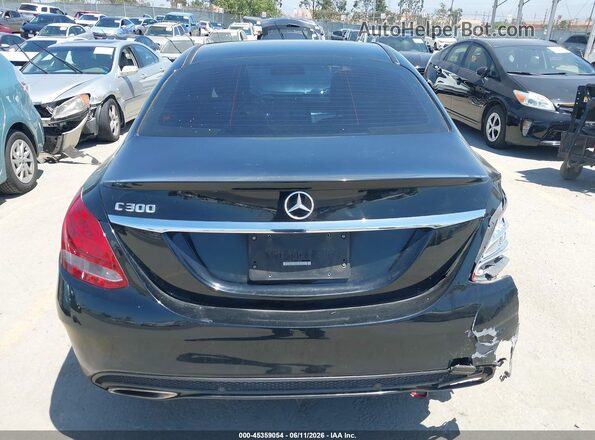 55SWF4JB1GU121873 2016 MERCEDES-BENZ C-CLASS Black 