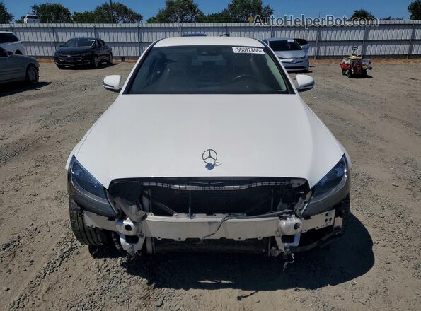 55SWF4JB1GU133747 2016 MERCEDES-BENZ C White წინა ხედი