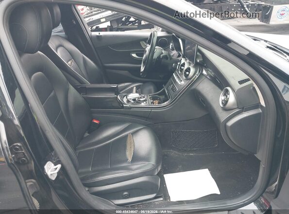 55SWF4JB1GU148670 2016 MERCEDES-BENZ C-CLASS Black Vista interior delantera