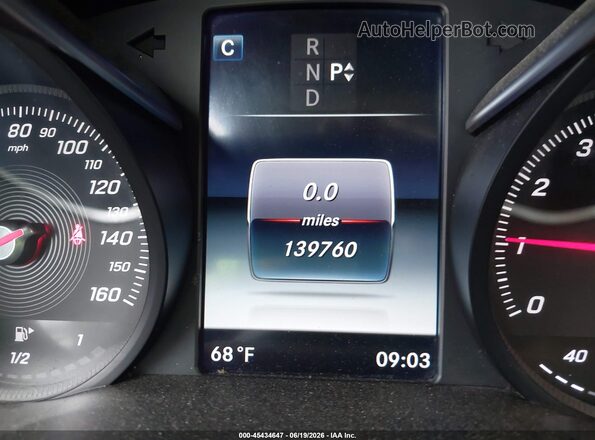 55SWF4JB1GU148670 2016 MERCEDES-BENZ C-CLASS Black Vista de los asientos traseros