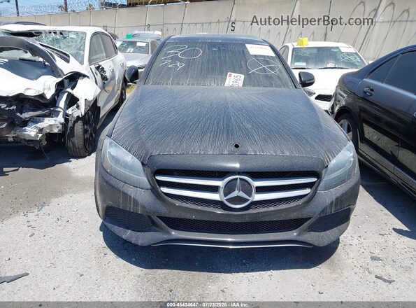 55SWF4JB1GU148670 2016 MERCEDES-BENZ C-CLASS Black Vista interior trasera