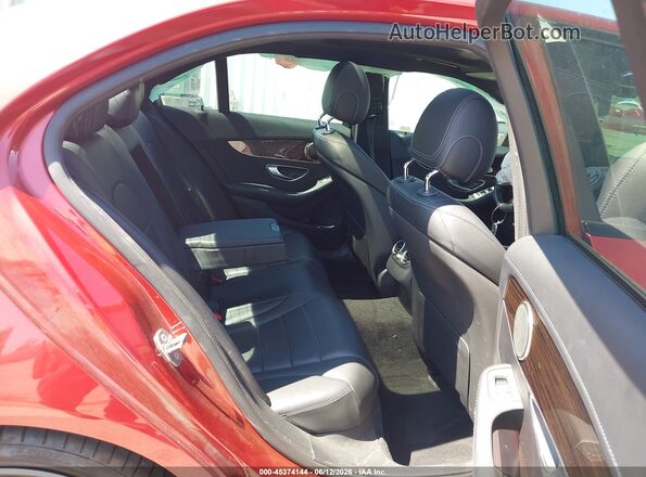 55SWF4JB1GU163623 2016 MERCEDES-BENZ C-CLASS Красный Вид наклейки с VIN-кодом