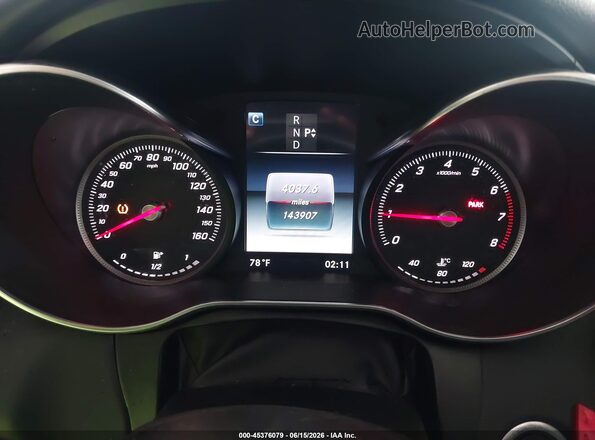 55SWF4JB1HU218296 2017 MERCEDES-BENZ C-CLASS Черный Вид задних сидений