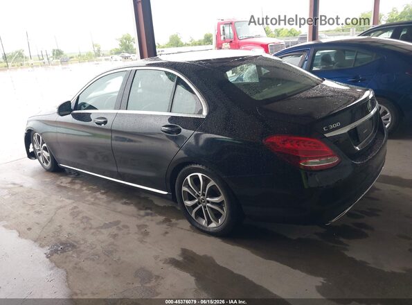 55SWF4JB1HU218296 2017 MERCEDES-BENZ C-CLASS Черный Панорамный вид салона 360°