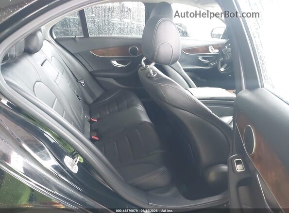 55SWF4JB1HU218296 2017 MERCEDES-BENZ C-CLASS Черный Вид наклейки с VIN-кодом