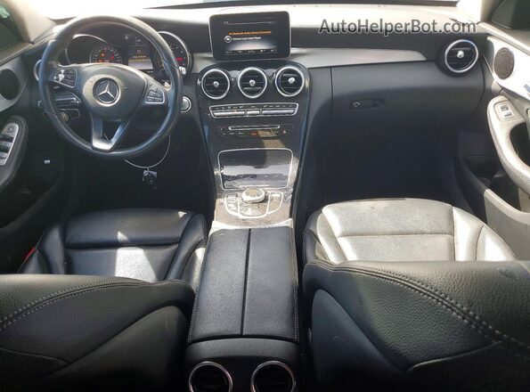 55SWF4JB1HU233607 2017 MERCEDES-BENZ C White 