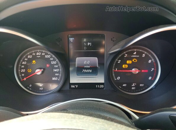 55SWF4JB1HU233607 2017 MERCEDES-BENZ C White 