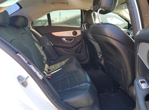 55SWF4JB1HU233607 2017 MERCEDES-BENZ C White 