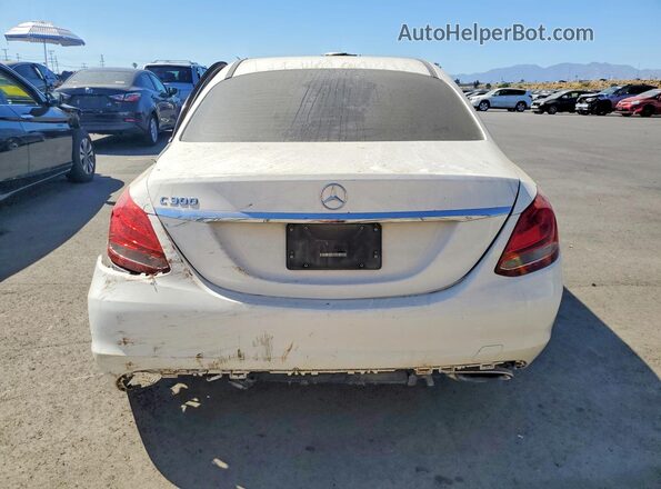 55SWF4JB1HU233607 2017 MERCEDES-BENZ C White 