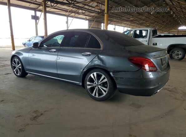 55SWF4JB1JU282148 2018 MERCEDES-BENZ C Gray Tył lewy