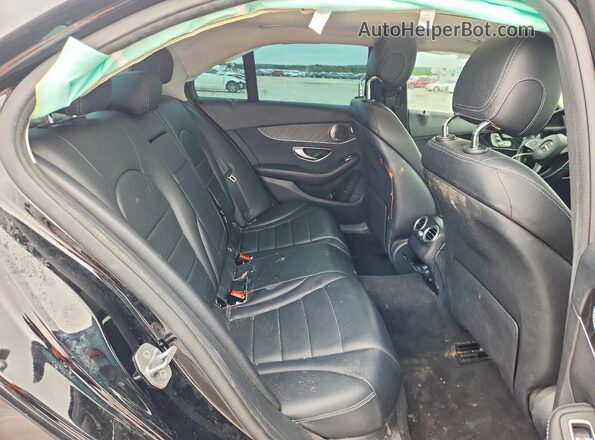 55SWF4JB2GU166238 2016 MERCEDES-BENZ C Black Вид задніх сидінь