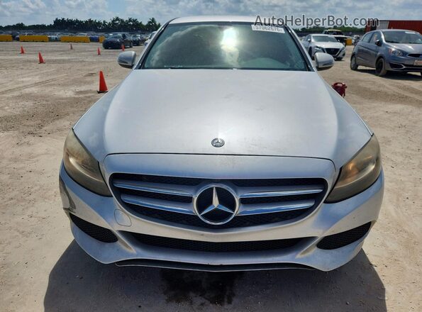 55SWF4JB2GU170385 2016 MERCEDES-BENZ C Silver 