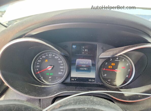 55SWF4JB2GU170385 2016 MERCEDES-BENZ C Silver 