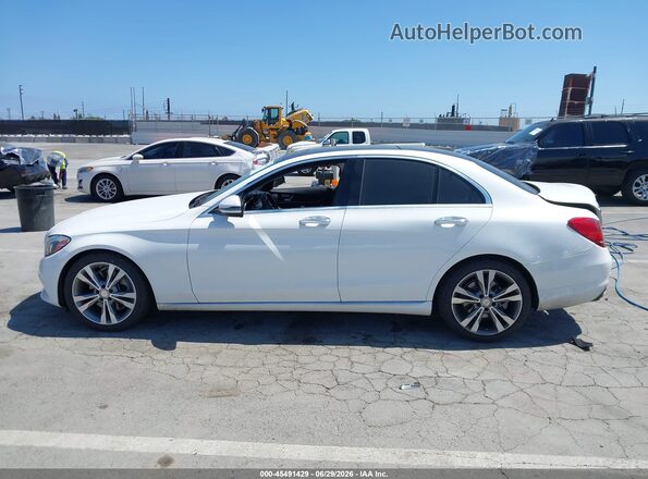 55SWF4JB2HU189925 2017 MERCEDES-BENZ C-CLASS White სალონის 360-გრადუსიანი ხედი