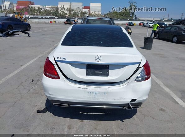 55SWF4JB2HU189925 2017 MERCEDES-BENZ C-CLASS White 