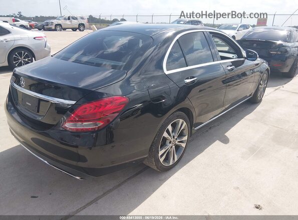 55SWF4JB2HU220459 2017 MERCEDES-BENZ C-CLASS Black Rear right