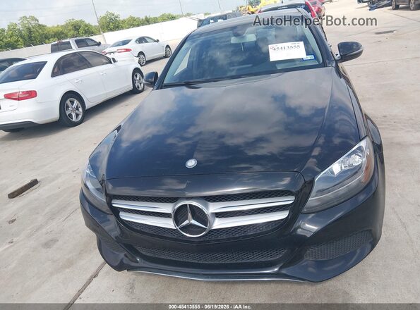 55SWF4JB2HU220459 2017 MERCEDES-BENZ C-CLASS Black Instrument cluster view