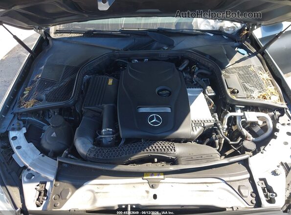 55SWF4JB2HU227637 2017 MERCEDES-BENZ C-CLASS Gray Widok z tyłu