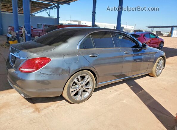 55SWF4JB2HU231929 2017 MERCEDES-BENZ C Gray 