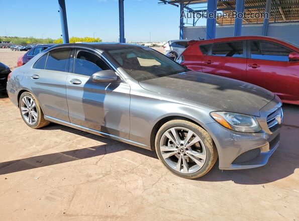 55SWF4JB2HU231929 2017 MERCEDES-BENZ C Gray 