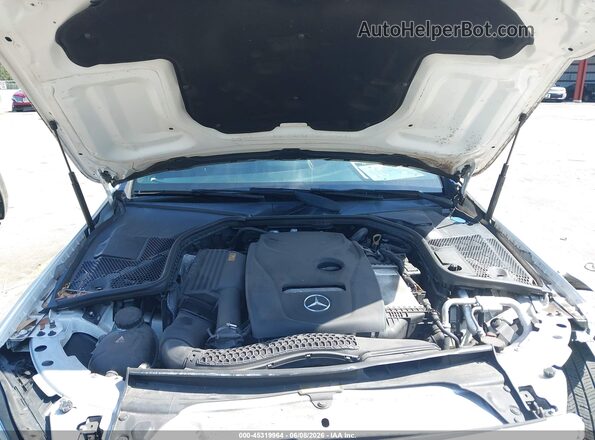 55SWF4JB2JU275760 2018 MERCEDES-BENZ C-CLASS Белый Вид сзади