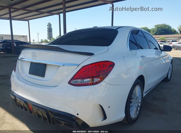 55SWF4JB3GU171206 2016 MERCEDES-BENZ C-CLASS White Հետևի աջ