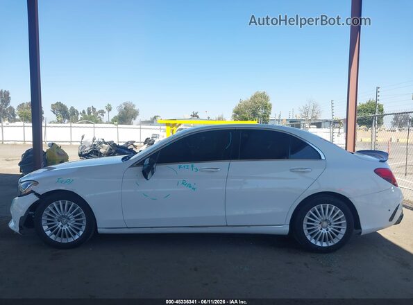 55SWF4JB3GU171206 2016 MERCEDES-BENZ C-CLASS White Սալոնի 360 աստիճան տեսք