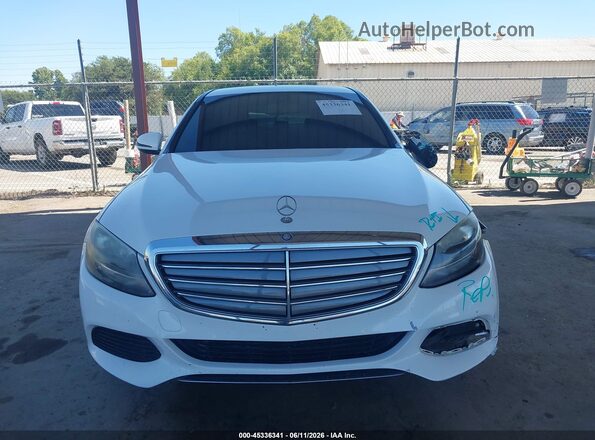 55SWF4JB3GU171206 2016 MERCEDES-BENZ C-CLASS White Սարքավորումների վահանակի տեսք