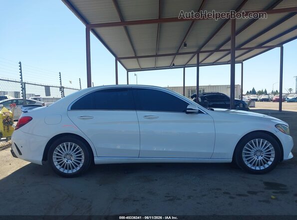 55SWF4JB3GU171206 2016 MERCEDES-BENZ C-CLASS White Սալոնի հետևի տեսք