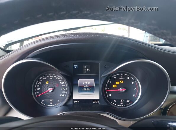 55SWF4JB3GU171206 2016 MERCEDES-BENZ C-CLASS White Հետևի նստատեղերի տեսք