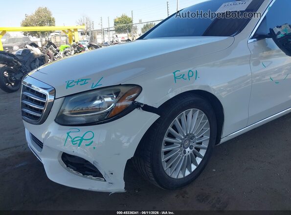 55SWF4JB3GU171206 2016 MERCEDES-BENZ C-CLASS White Դիմացի տեսք