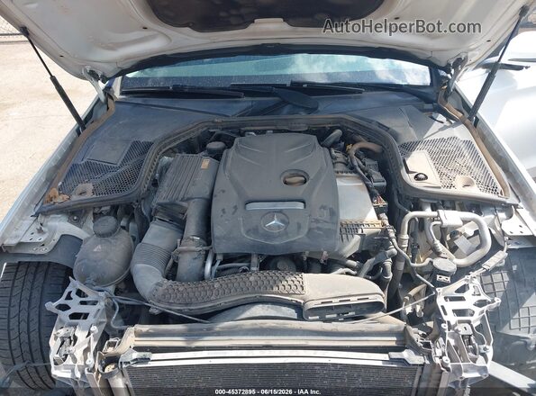 55SWF4JB3HU190887 2017 MERCEDES-BENZ C-CLASS White Rear view
