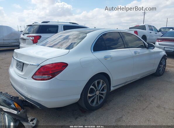 55SWF4JB3HU190887 2017 MERCEDES-BENZ C-CLASS White Rear right
