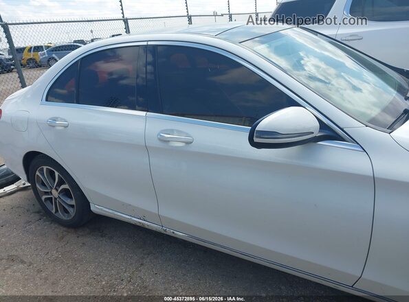55SWF4JB3HU190887 2017 MERCEDES-BENZ C-CLASS White 360 interior view