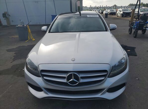 55SWF4JB3HU206649 2017 MERCEDES-BENZ C Silver 