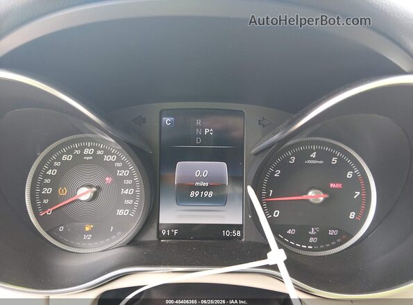 55SWF4JB3HU211141 2017 MERCEDES-BENZ C-CLASS Gray Հետևի նստատեղերի տեսք