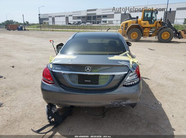 55SWF4JB3HU211141 2017 MERCEDES-BENZ C-CLASS Gray 