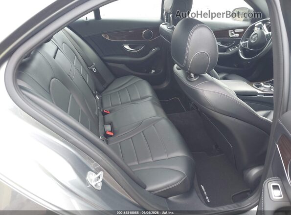 55SWF4JB3HU227274 2017 MERCEDES-BENZ C-CLASS Gray 