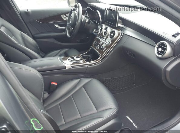 55SWF4JB3HU227274 2017 MERCEDES-BENZ C-CLASS Gray 