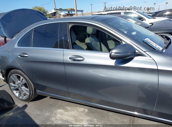 55SWF4JB3HU233141 2017 MERCEDES-BENZ C-CLASS Silver Vista interior de 360 grados