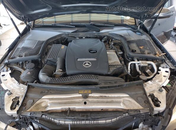 55SWF4JB3JU247496 2018 MERCEDES-BENZ C Gray Vista interior trasera