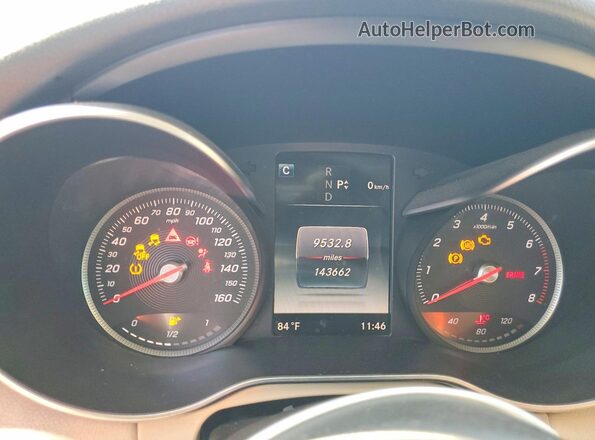 55SWF4JB4GU112049 2016 MERCEDES-BENZ C Черный 