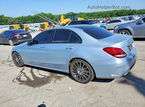 55SWF4JB4HU211780 2017 MERCEDES-BENZ C Silver 