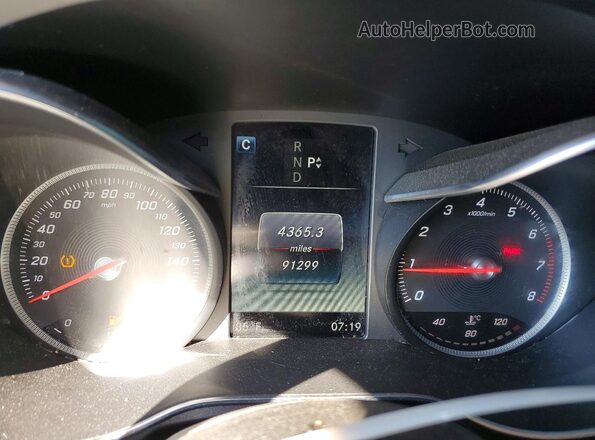 55SWF4JB4HU211780 2017 MERCEDES-BENZ C Silver 