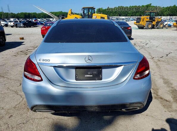 55SWF4JB4HU211780 2017 MERCEDES-BENZ C Silver 