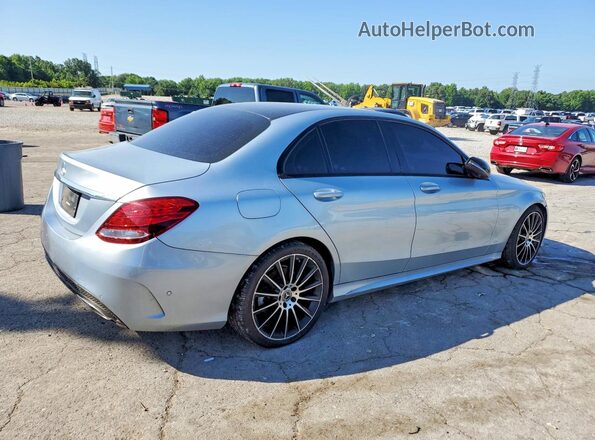 55SWF4JB4HU211780 2017 MERCEDES-BENZ C Silver 